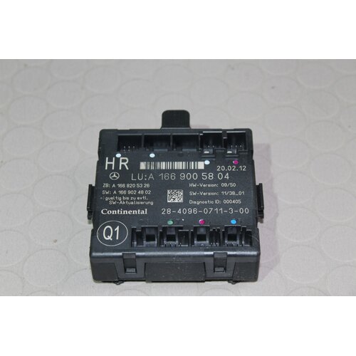 Mercedes Benz W166 ML 350 CDI Türsteuergerät Türmodul Hinten Rechts A 1669005804