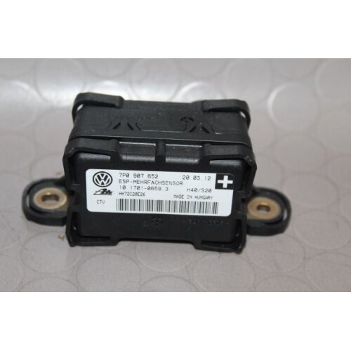 VW Touareg BJ2012 7P ESP Mehrfachsensor Sensor Drehratensensor 7E0907652
