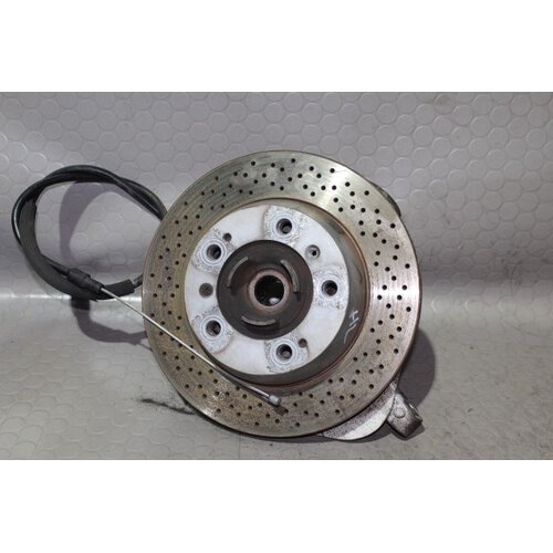 Porsche 987 Cayman S Achsschenkel Radnabe Radlager Bremsscheibe hinten links