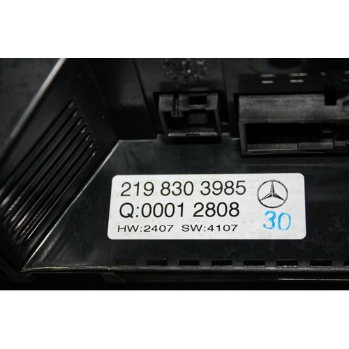 Mercedes CLS W219 Klimabedienteil Bedienteil Klimaautomatik 2198303985