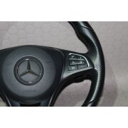 Mercedes Benz C-Klasse W205 Lenkrad Multifunktionslenkrad Leder A0004601803
