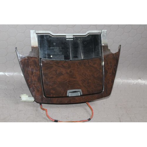 BMW E65 7er 730d Aschenbecher vorne Mittelkonsole Dekor Esche dunkel 8223327