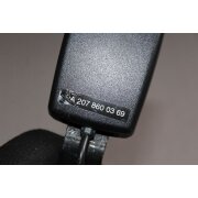 Mercedes Benz W207 E-Klasse Cabrio Gurt Gurtschloss...