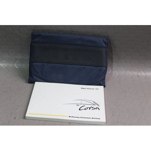 Opel Corsa C Betriebsanleitung Bordmappe Mappe Bedienungsanleitung