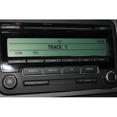 VW Tiguan 5N Autoradio CD Blaupunkt Radio 5M0035186 AA Kein Code