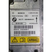 BMW X5 E70 Steuergerät Airbag Airbagsteuergerät 9204849