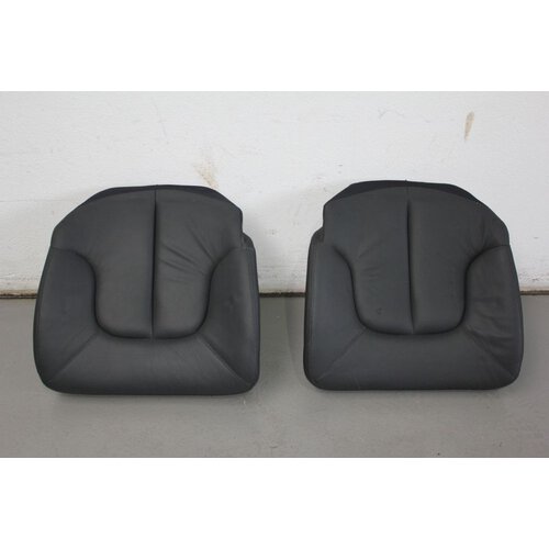 Mercedes Benz W215 Rücksitzbank Rücksitz Sitzfläche hinten Leder schwarz