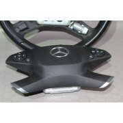 Mercedes Benz W212 Lenkrad Lederlenkrad Schaltwippen Multifunktion A 2124601503
